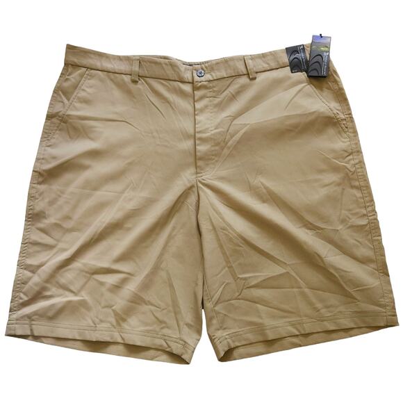 PEBBLE BEACH men's dry luxe performance golf shorts in plaza taupe Size 42 NEW - Picture 7 of 7